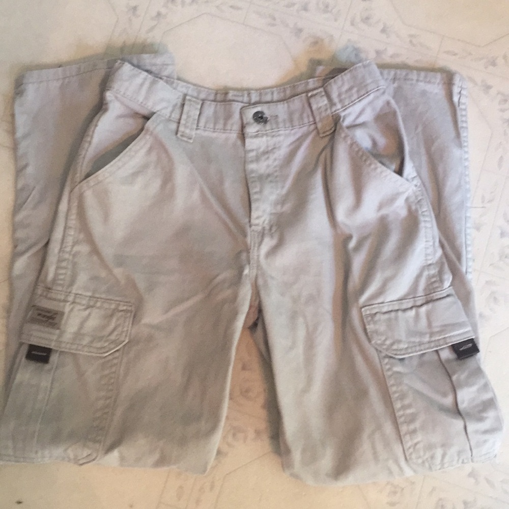 Wrangler khakis boys size 12 slim